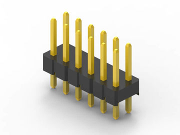 PCB Board 2.54 มิลลิเมตร Pitch Connector, Pcb Pin Connector ความต้านทานในการปิด