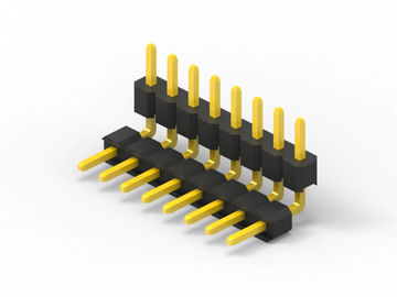 พีซีบีปินเชื่อม 2.0 มิลลิเมตร Pitch ทองแดง Single Row Header Connector