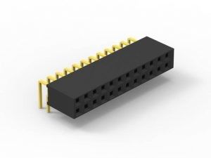 เครื่องเชื่อมหัว PCB เพศหญิง ทอง Flash PBT วัสดุความต้านทานการปิด