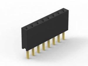 DIP Single Row หัวหน้าหญิง, พลาสติก Pin Head Connector ความสูงหญิง 4.0mm