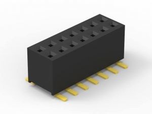 1.27 มม โบรด์ PCB สองแถวต่อกับบอร์ด เครื่องเชื่อมผิว Mount Reel Packaging