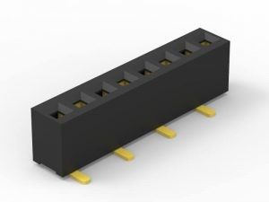 สายเดียว SMD Board To Board Connector, 1.0mm Pitch หญิง หญิง หัว Socket