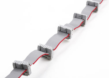 FCC 16 ปิน Flat Ribbon Cable Assembly ด้วยวัสดุ 2.54 มม.