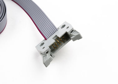 2 * 5 ปิน IDC คาเบิ้ลริบบอน แอนเซบิเลต, 2.54 มม Pitch Ribbon คาเบิ้ล PVC วัสดุ