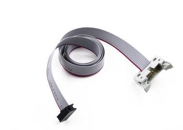 2 * 5 ปิน IDC คาเบิ้ลริบบอน แอนเซบิเลต, 2.54 มม Pitch Ribbon คาเบิ้ล PVC วัสดุ