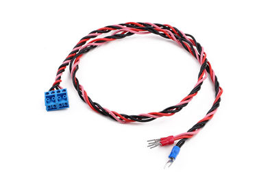 การประกอบสายไฟฟ้าอัตโนมัติด้วย 3.81mm 2 Pin Terminal Block UL1007 18AWG Wire
