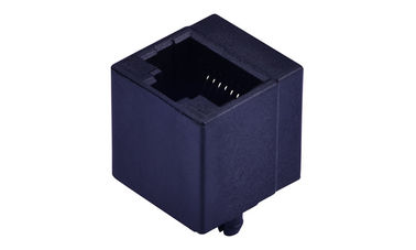 8P8C Rj45 เครื่องเชื่อมเครือข่าย ความต้านทานการติดต่อ 30 M Omega Max Grade สูง