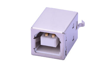 ขาว Core Mini USB ผู้หญิงเชื่อม, 1.0A เรตเมทคอเรนต์ Mini USB เชื่อม