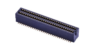 คอนเนกเตอร์บอร์ด PCB สองแถวต่อกับบอร์ด 0.8 มิลลิเมตร ความต้านทานการกันหนาวของนั่งแม่ตั้ง
