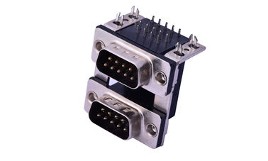 ชาย Micro D Sub Connector ความตึงเครียดความต้านทาน 500V VGA