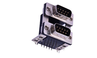 ชาย Micro D Sub Connector ความตึงเครียดความต้านทาน 500V VGA