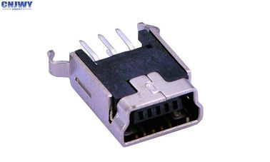 โทรศัพท์มือถือ มินิ 180 องศา USB Connector, SMD Micro Usb ผู้ชาย Connector