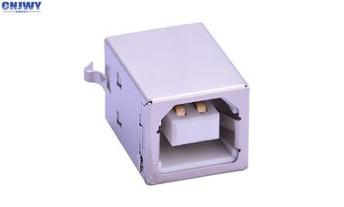 ขาว Core Mini USB ผู้หญิงเชื่อม, 1.0A เรตเมทคอเรนต์ Mini USB เชื่อม