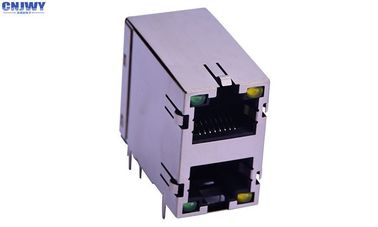 เครื่องเชื่อมเครือข่าย Rj45 มาตรฐานสูง ชั้นสอง พร้อมไฟ LED ที่กําหนดเอง