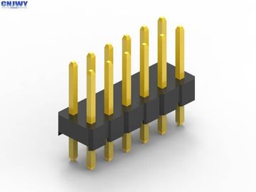 PCB Board 2.54 มิลลิเมตร Pitch Connector, Pcb Pin Connector ความต้านทานในการปิด
