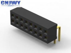 ทนทาน 30 ปิน / 40 ปิน หัวผู้หญิง 1.00 มิลลิเมตร Pitch PCB หัวผู้หญิง