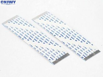 60 Pin Flat Flex Ribbon Cable, 1.0 mm FFC Extension Cable ปัจจุบันการจัดอันดับ 0.5AMP