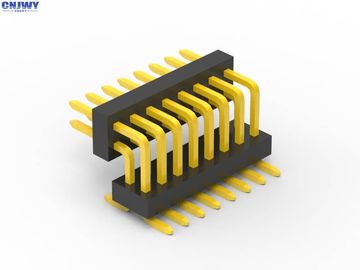 สายต่อหัว PCB ที่โค้ง SMT ประเภท ปัจจุบันเรท 1.0AMP