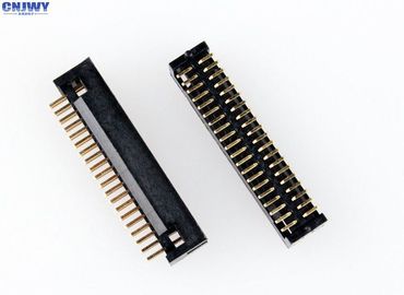 สายตรงไปยังกระดานสายกล่องหัวเชื่อม 1.27 มิลลิเมตร Pitch 34 Pin ทอง Flash