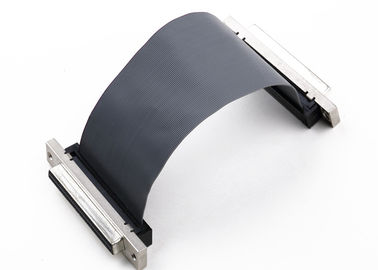 SCSI หญิง 1.27 มม สายเทปริบอน ปราง 34 สายเทปริบอนแบน