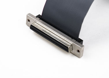 SCSI หญิง 1.27 มม สายเทปริบอน ปราง 34 สายเทปริบอนแบน
