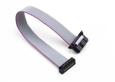 UL94V-0 FC-16P IDC การประกอบเคเบิลริบบอนแบนกับ Butterfly SR