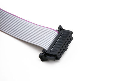 UL94V-0 FC-16P IDC การประกอบเคเบิลริบบอนแบนกับ Butterfly SR