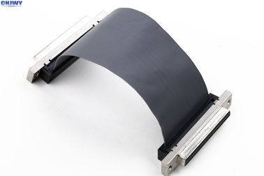 SCSI หญิง 1.27 มม สายเทปริบอน ปราง 34 สายเทปริบอนแบน