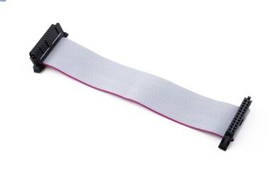 2.54mm Pitch Flat Ribbon Cable Assembly Assembly Assembly With Butterfly Hook PVC Cable สายพีวีซีที่ติดกับกระบอกกระบอกกระบอกกระบอก