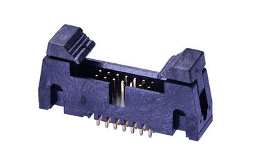 สายไฟฟ้าสองแถวต่อกับบอร์ด ผ่านช่องเชื่อมปลาย Pcb