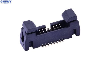 SMT ประเภท PCB สายต่อกับบอร์ด 1.27 มม Ejector Header 1.5 AMP ปัจจุบันเรท