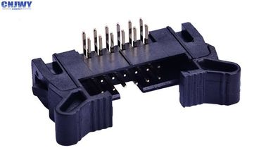 มุมขวา 26 ปิน PCB สายต่อ board Ejector Header สีดํา