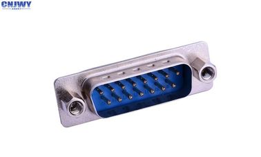 เครื่องเชื่อมแบบ 15 ปิน D Sub Male, VGA 15 ปิน D Type Connector โฟสฟอร์บรอนซ์
