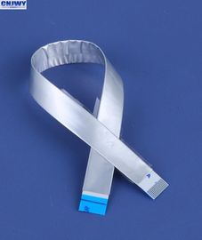 1.0 มม Pitch FFC Ribbon Cable 16 Ways 0.5AMP สําหรับกล้องมัลติมีเดีย อุปกรณ์การแพทย์