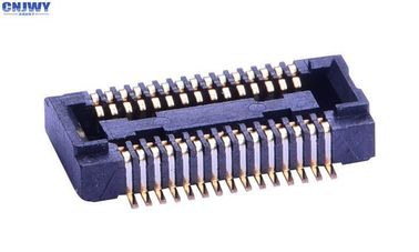 โปรไฟล์ต่ํา PCB Board To Board Connector ความสูงฐานตั้ง 1.5 มม