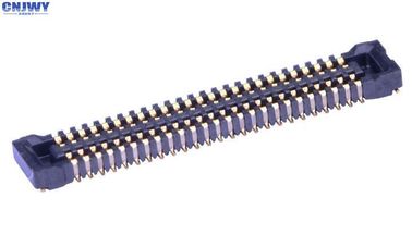 พันธมิตร PCB Board To Board Connector 0.4 มม ความสูงฐานตั้ง 0.8 มม วัสดุ LCP