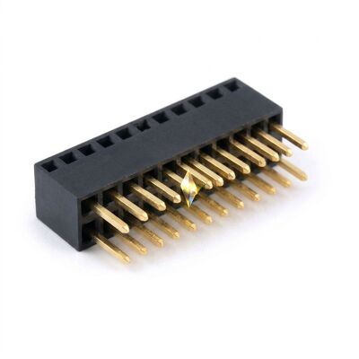 1.00 มม. สนามเดี่ยวแถวมุมขวาขั้วต่อหัวต่อหญิงซ็อกเก็ต PCB แนวนอน