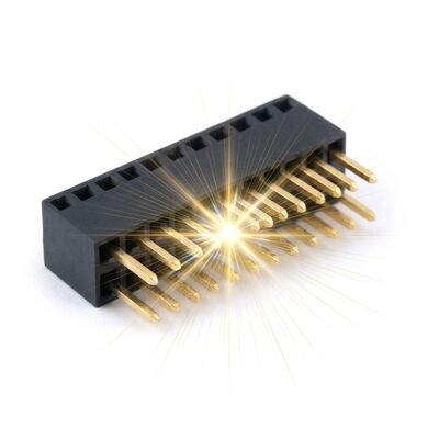 0.8 มม. Pitch Fine Pitch Mezzanine หัวต่อตัวเมียหัวต่อแถวคู่ 2x30P ซ็อกเก็ต PCB แบบซ้อน
