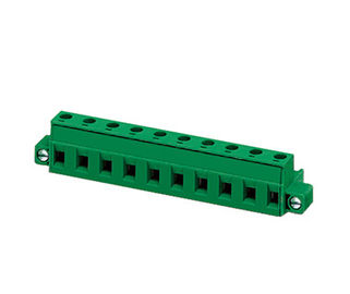 1 * 15P สกรู โทรศัพท์ปลายบล็อก Connector Pluggable ประเภท 30-12AWG H18.2mm R / A ด้วยสกรู