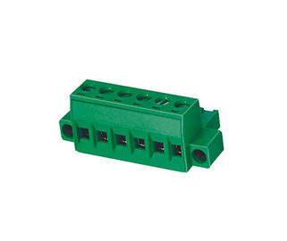 1 * 15P สกรู โทรศัพท์ปลายบล็อก Connector Pluggable ประเภท 30-12AWG H18.2mm R / A ด้วยสกรู