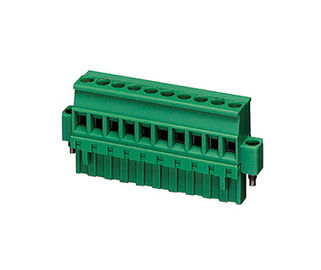 PCB กว้าง 1.3mm เครื่องเชื่อมปลายสกรู CPT 5.08mm Pitch 1 * 16P กายทองแดง