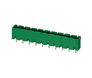 เครื่องเชื่อมปลายทางสีเขียว 1 * 13P PA66 SN Plated DIP Wafer H15.9mm