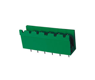 5.08 มิลลิเมตร Center Space Terminal Strip Connector 1*08P PA66 SN Plated DIP/RA 300V 18A