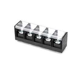 คอนเนคเตอร์บล็อกปลาย PCB แถวเดียว 16.0 มม Pitch 1 * 05P PBT H = 31.0 มม