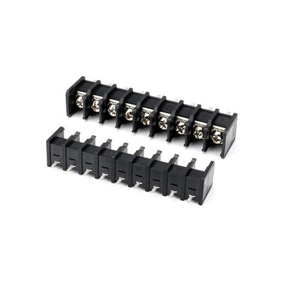 UL ยืนยัน Barrier Terminal Block Connector สายเชื่อมเครื่องมือความปลอดภัยใช้ 9.52mm Pitch