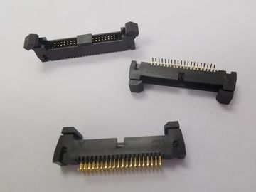 SMT Gold Flash Reel CAP 2 * 15 ปิน Pitch 1.27 มิลลิเมตร Ejector Header Connector