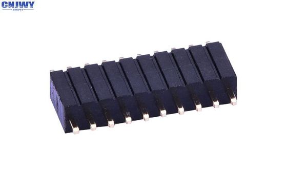 30 Pin 40 Pin หัวหน้า PCB หญิง 500V 1.0AMP 1.00mm Pitch โฟสฟอรส สัมผัสทองแดง