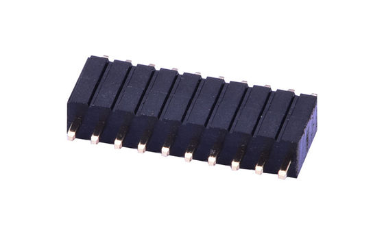 30 Pin 40 Pin หัวหน้า PCB หญิง 500V 1.0AMP 1.00mm Pitch โฟสฟอรส สัมผัสทองแดง