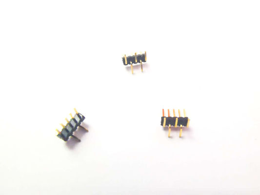 1.27MM Pitch 1*5P UL94V-0 PA6T เครื่องเชื่อมหัวสปินเพศชาย
