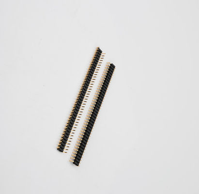 Pitch 2.54mm H5.0mm เท้าหางเท้า ผู้ชาย Connector หัว